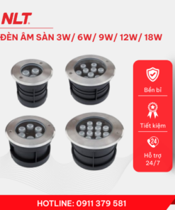 Đèn âm sàn 3W/ 6W/ 9W/ 12W/ 18W
