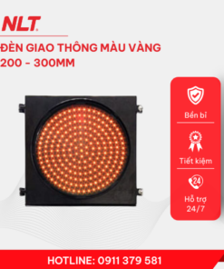 Đèn nhấp nháy màu vàng 200mm/300mm