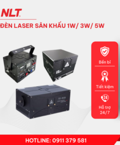 Đèn laser sân khấu 1W/ 3W/ 5W Full Color
