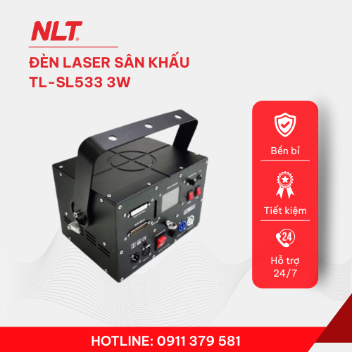 Đèn laser sân khấu 3W