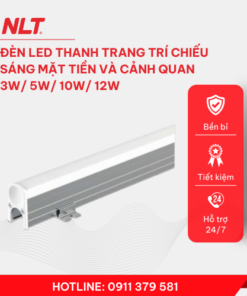 Đèn LED thanh trang trí 3W/ 5W/ 10W/ 12W