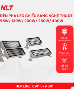 Đèn pha LED chiếu sáng nghệ thuật 96W/ 130W/ 200W/ 260W/ 400W
