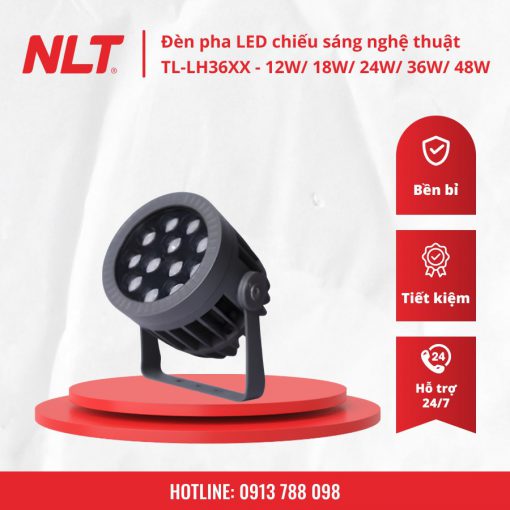den-pha-led-chieu-sang-nghe-thuat-tl-lh36xx-12w-18w-24w-36w-48w