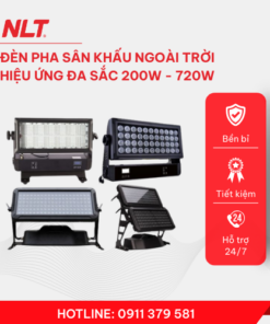 Đèn pha sân khấu ngoài trời hiệu ứng đa sắc 200W/ 250W/ 360W/ 720W