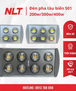 Đèn Pha LED S01 Chip COB 200W/300W/400W