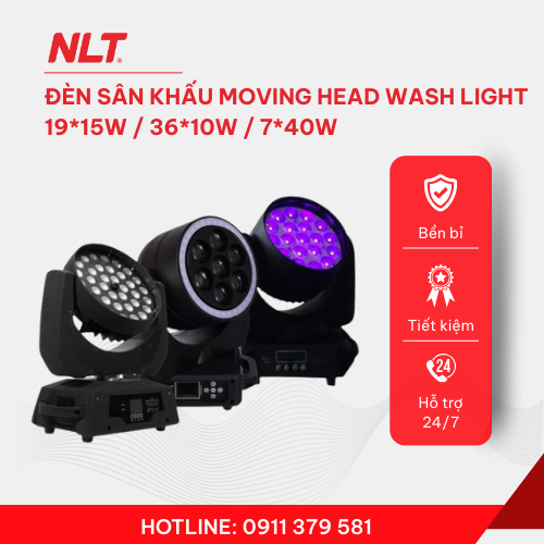 Đèn sân khấu Moving Head (RGBW) 300W/ 400W/ 350W
