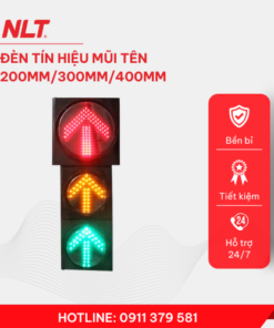 Đèn tín hiệu mũi tên 200mm/300mm/400mm