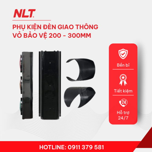 Vỏ bảo vệ đèn giao thông 200mm/300mm