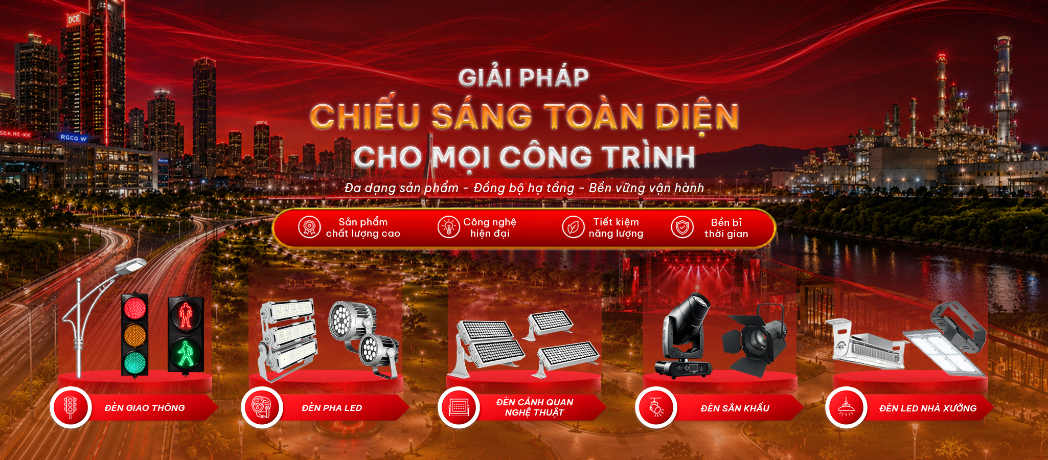 Giải pháp chiếu sáng toàn diện cho mọi công trình - NLT Lighting